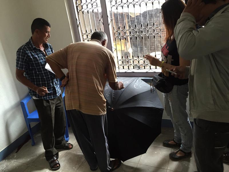 村の方ニコニコ書き中