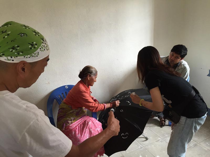 村の方ニコニコ書き中