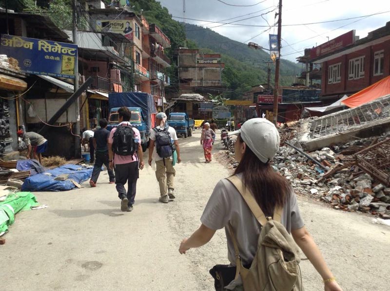 この地区の崩壊はさらに酷い