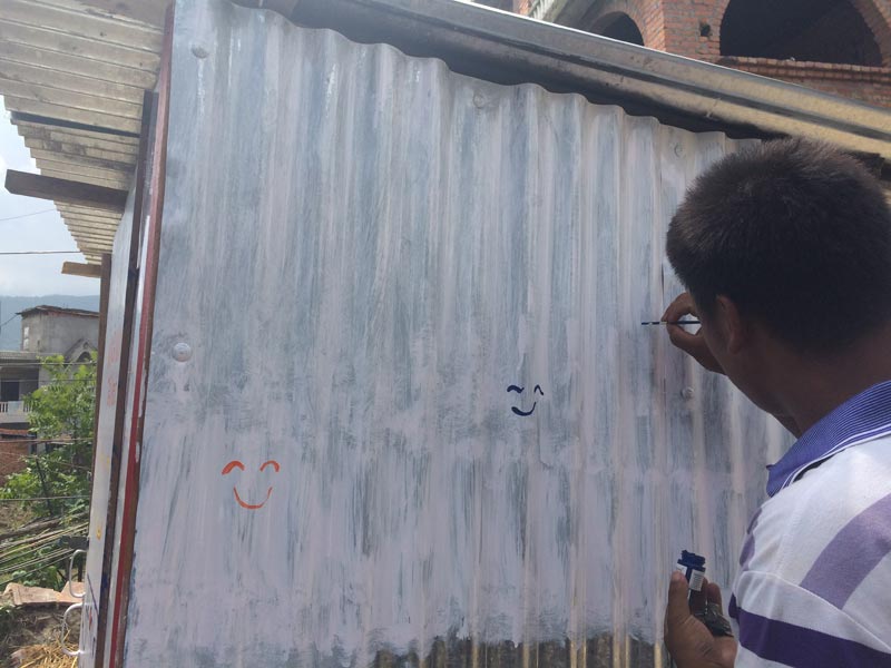 ニコニコ書き中